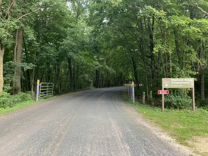 HIGHLAND RIDGE campground in Wisconsin