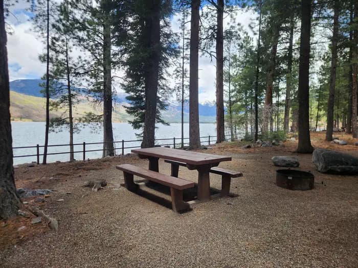 Pine Point (Vallecito Reservoir, CO) campground in Colorado