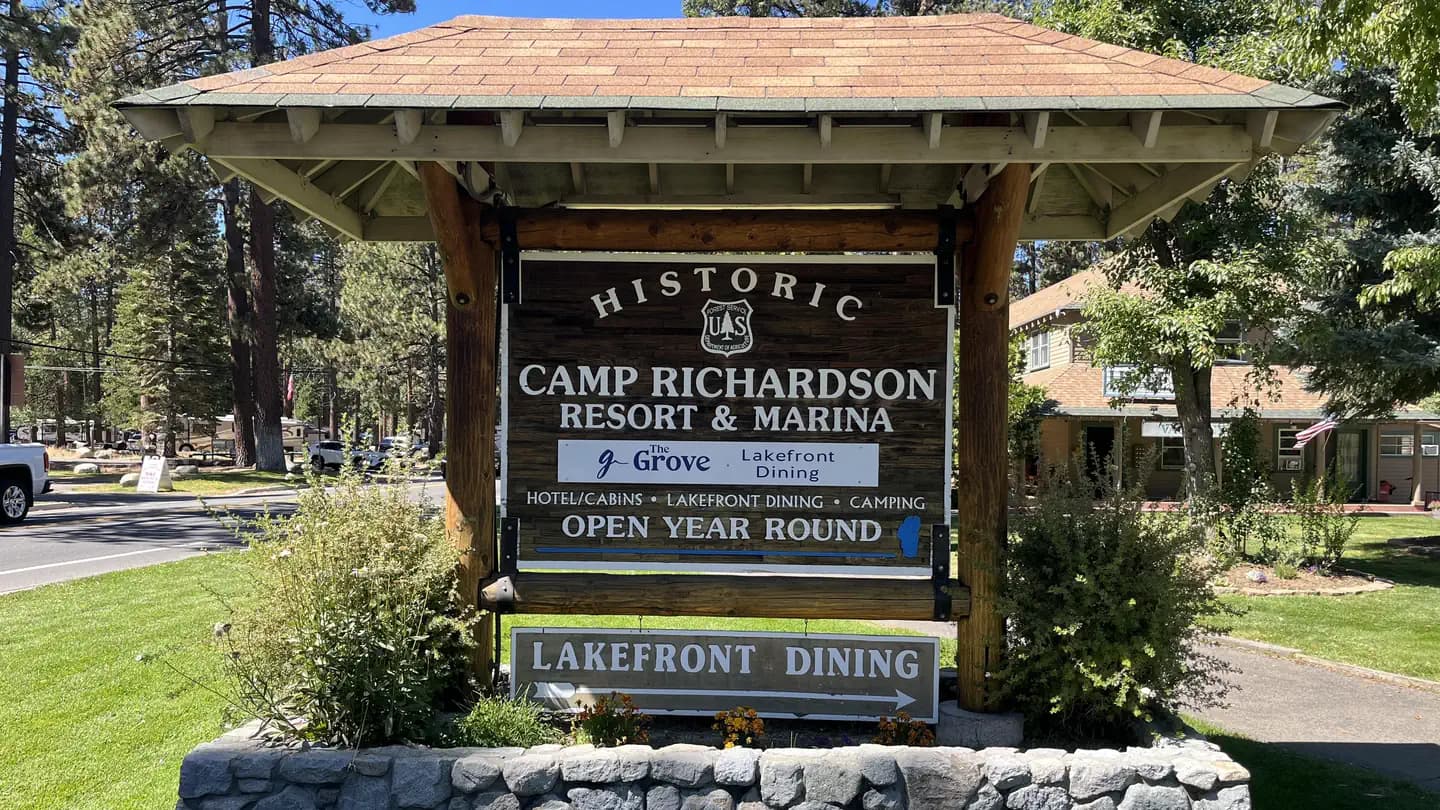 Eagles Nest at Camp Richardson Resort campground in California