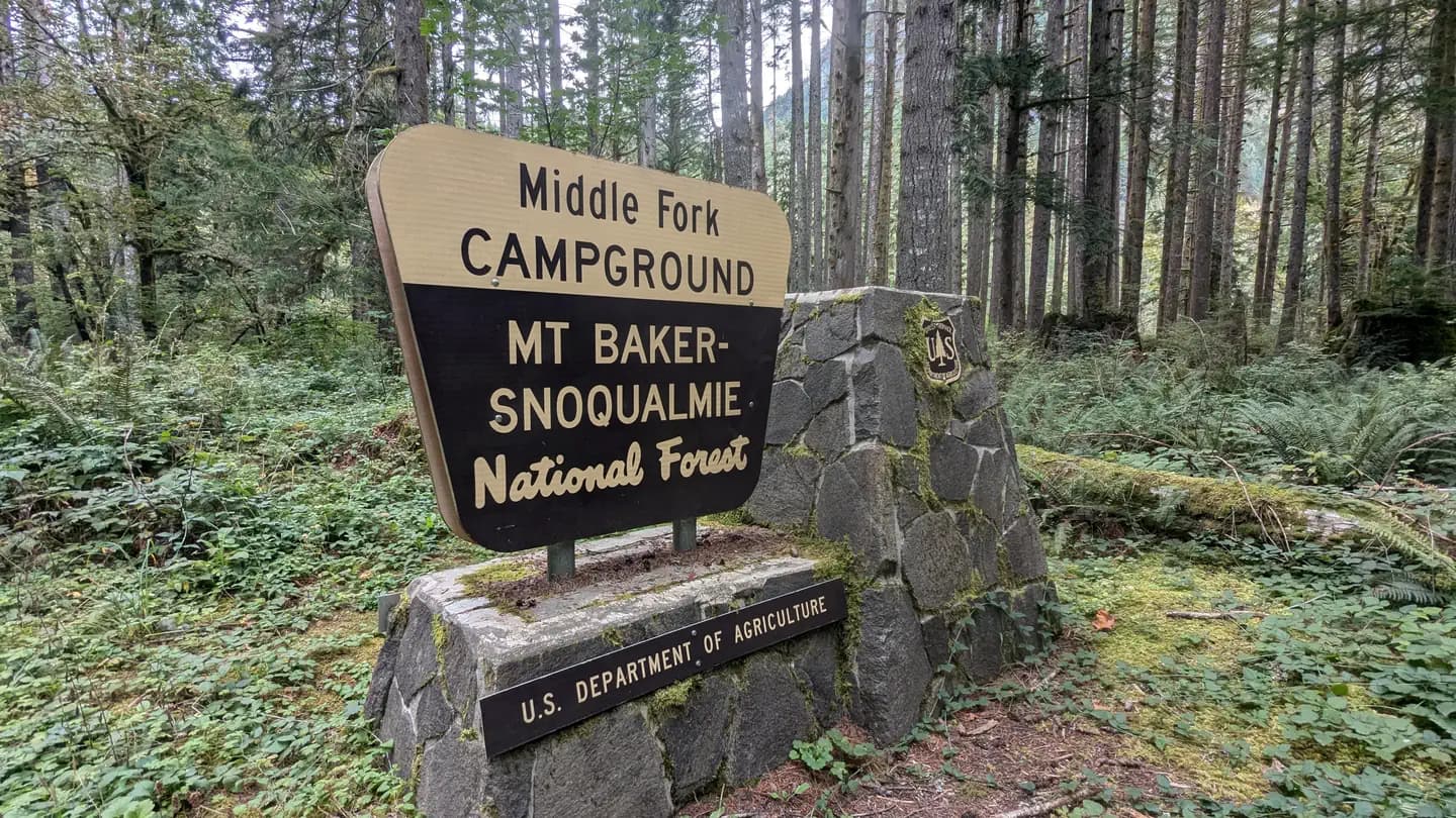 Middle Fork Campground campground in Washington