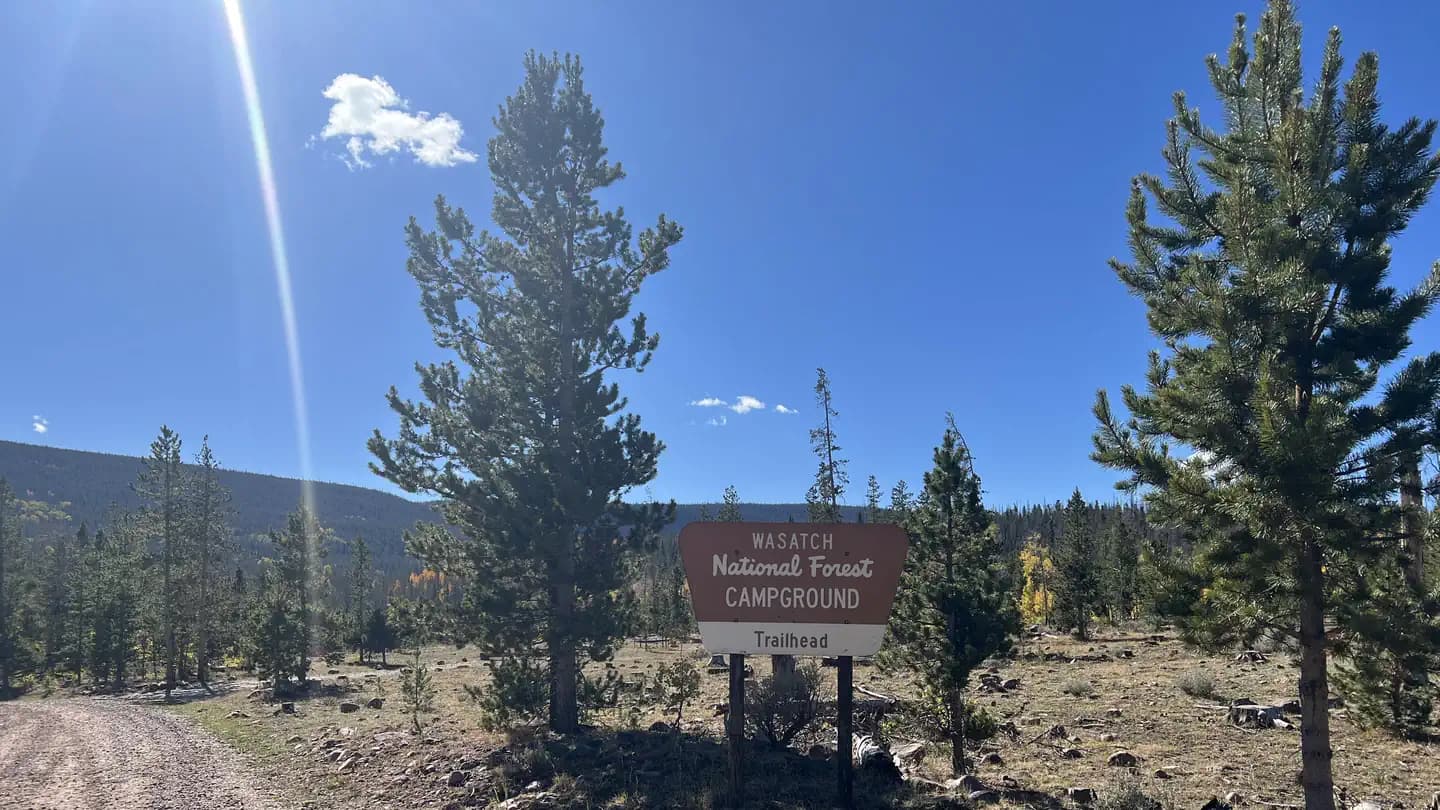 China Meadows Trailhead Campground in Utah