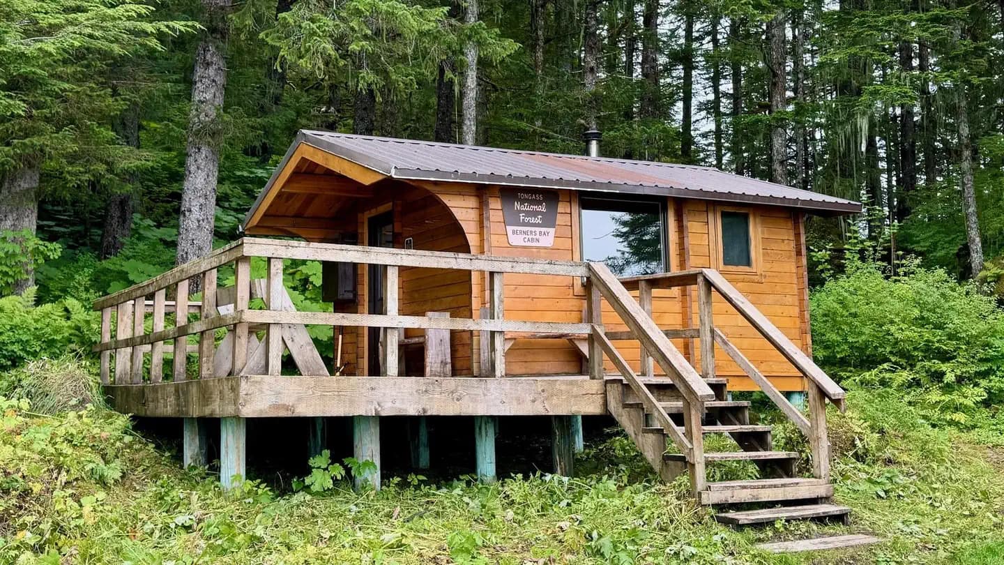 BERNERS BAY CABIN campground in Alaska