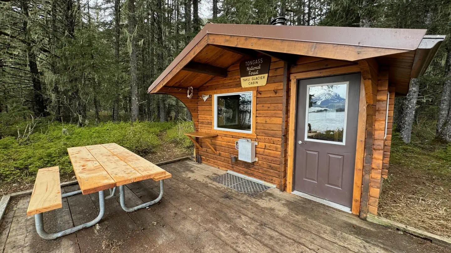 TAKU GLACIER CABIN campground in Alaska