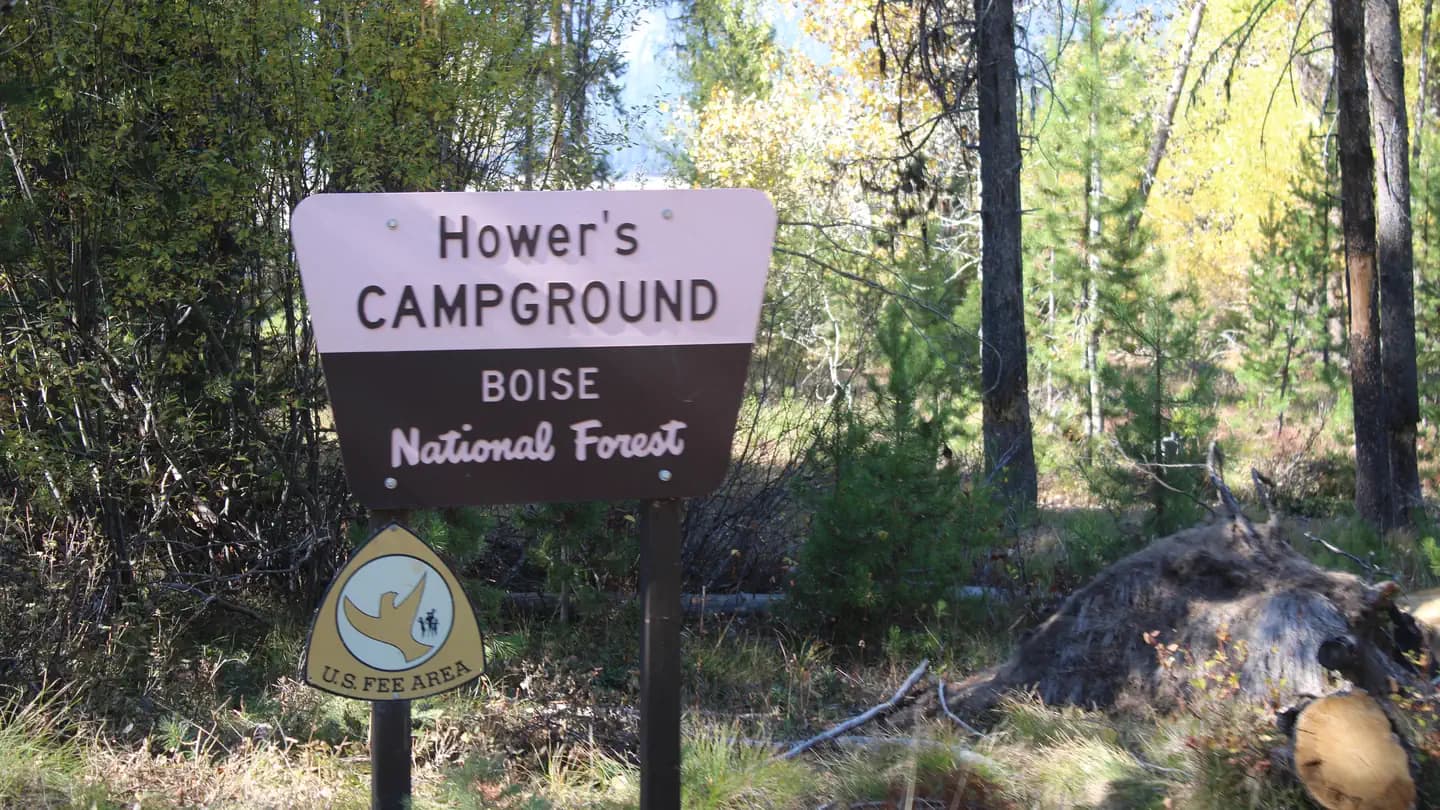 HOWERS campground in Idaho
