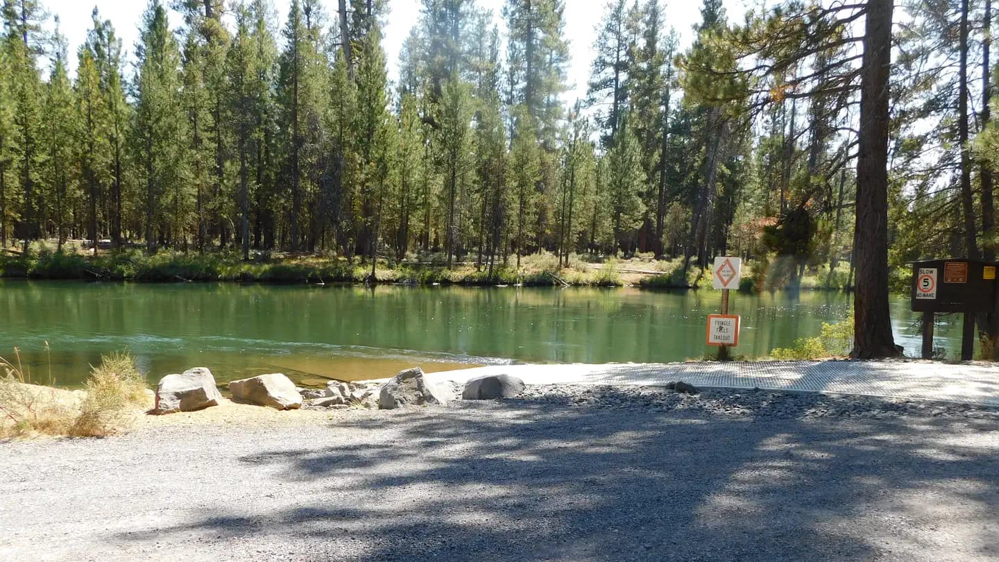 WYETH CAMPGROUND - DESCHUTES campground in OREGON