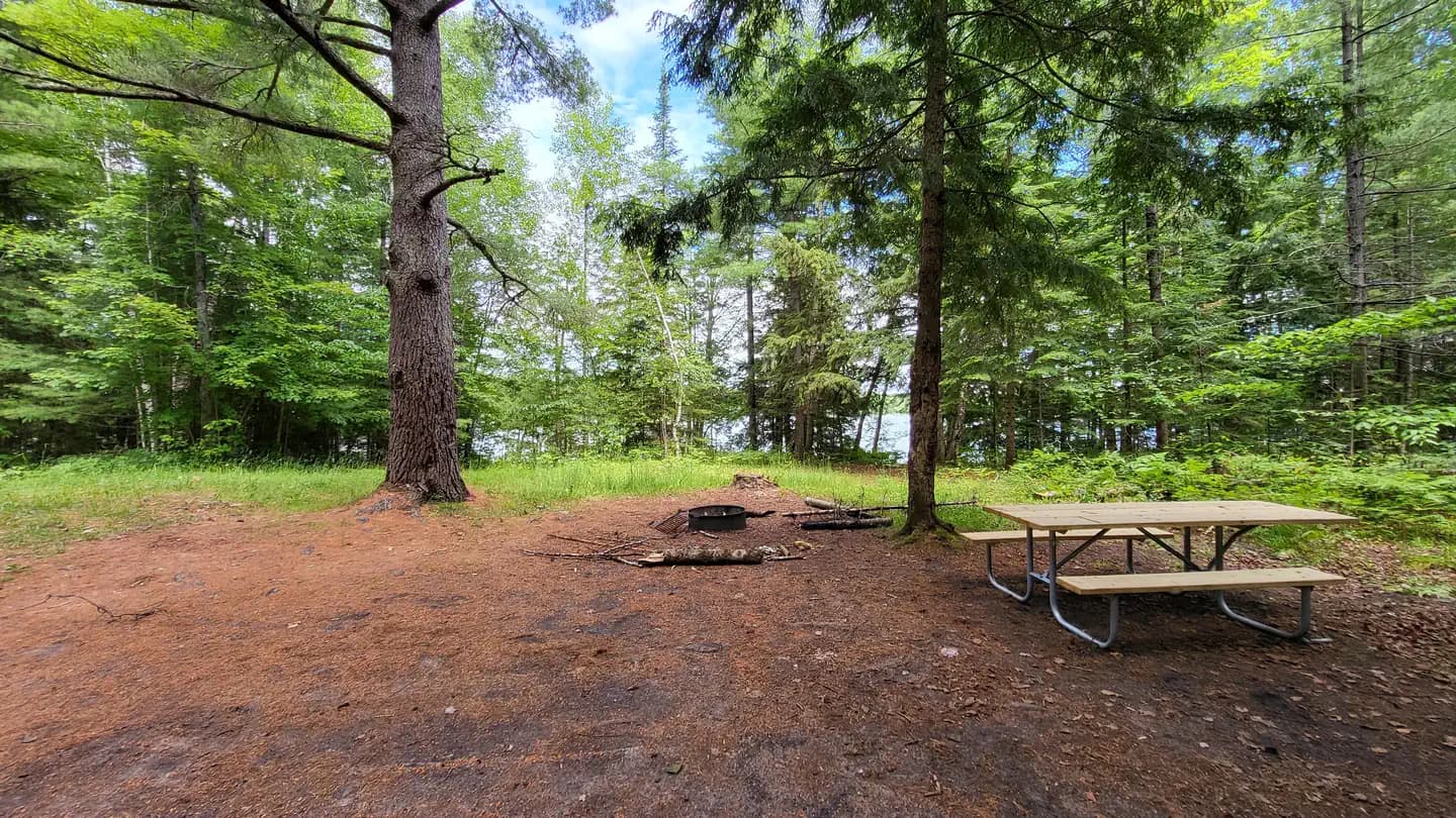 Crooked Lake Campsite campground in Michigan