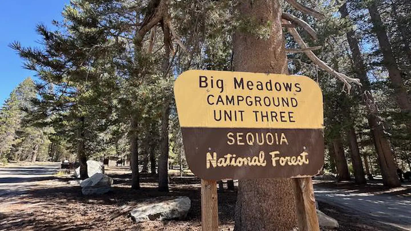 Big Meadow Campground - US Forest Service Sequoia National Forest (Ca) in California