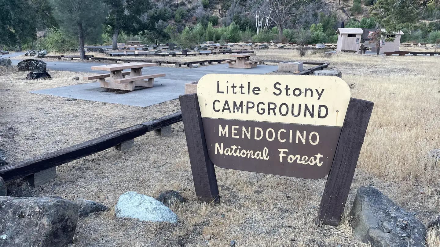 Little Stony campground in California