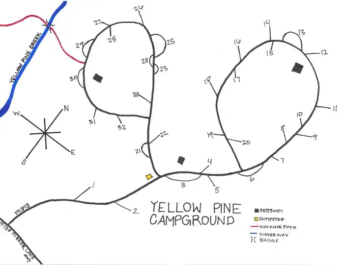 Yellow Pine Campground (Ut) in Utah