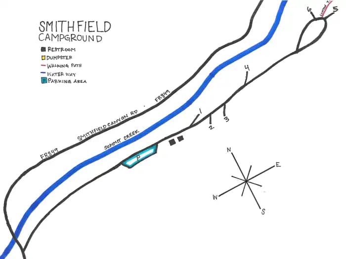 Smithfield Campground in Utah