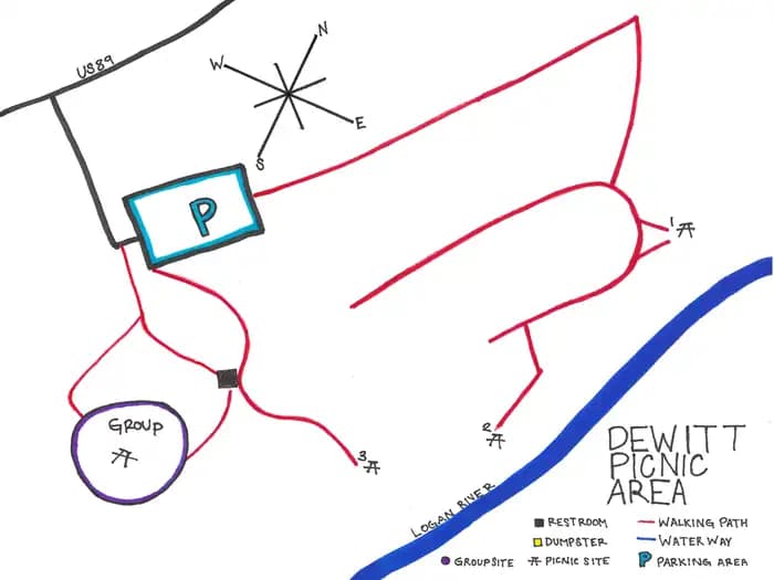Dewitt Picnic Area in Utah