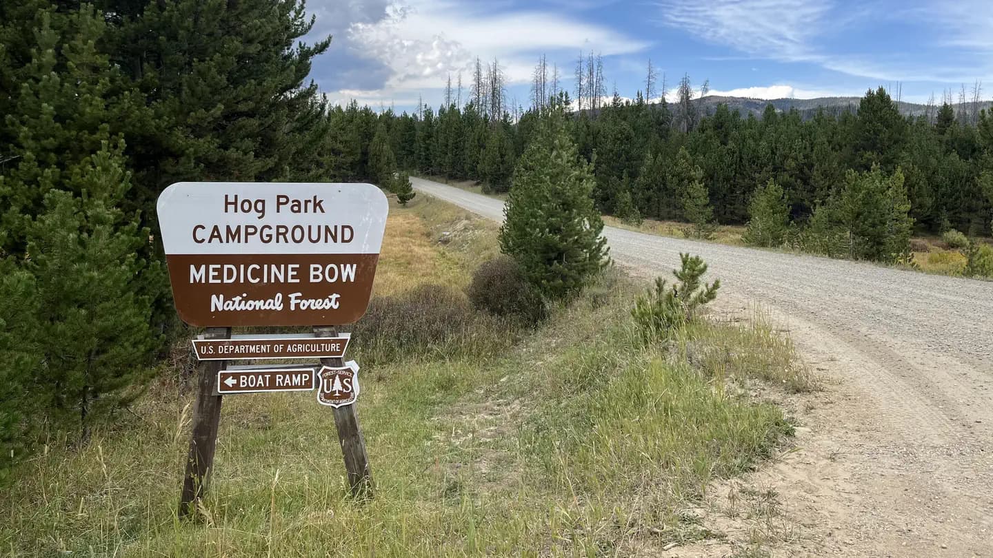 HOG PARK CAMPGROUND campground in Wyoming