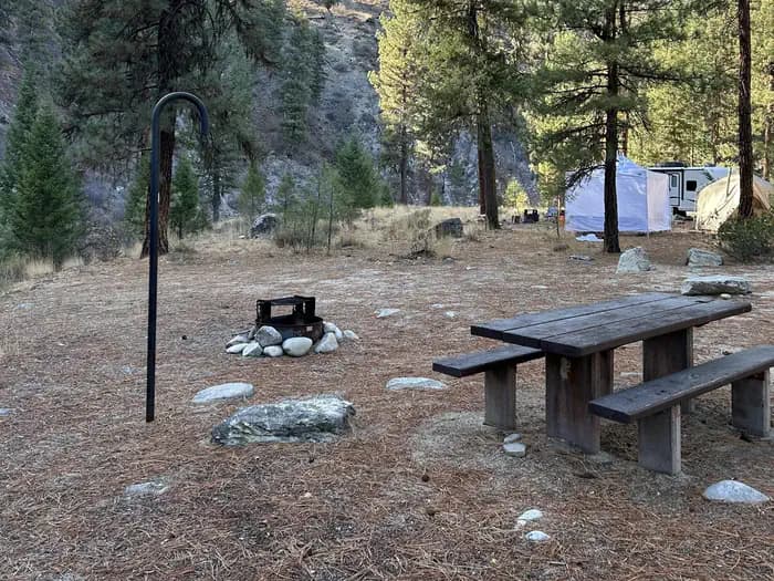 BLACK ROCK campground in Idaho