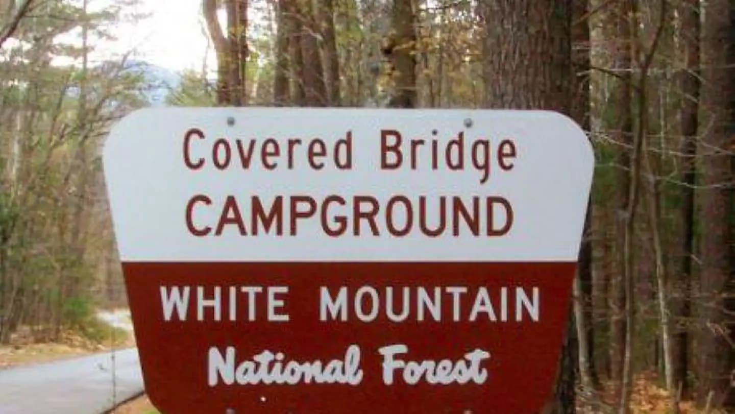 COVERED BRIDGE campground in New Hampshire