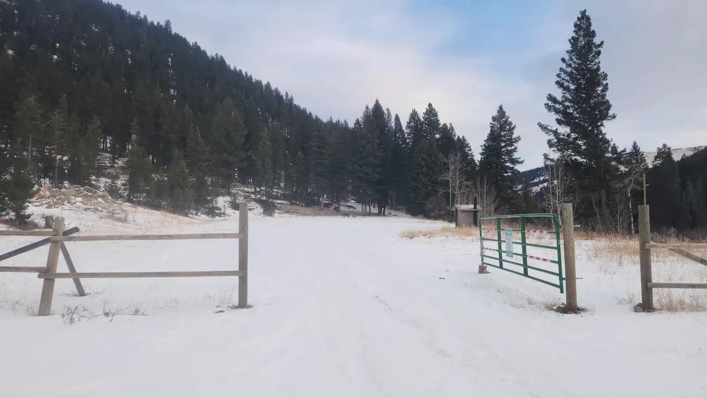 Moose Creek Group Use Area campground in Montana
