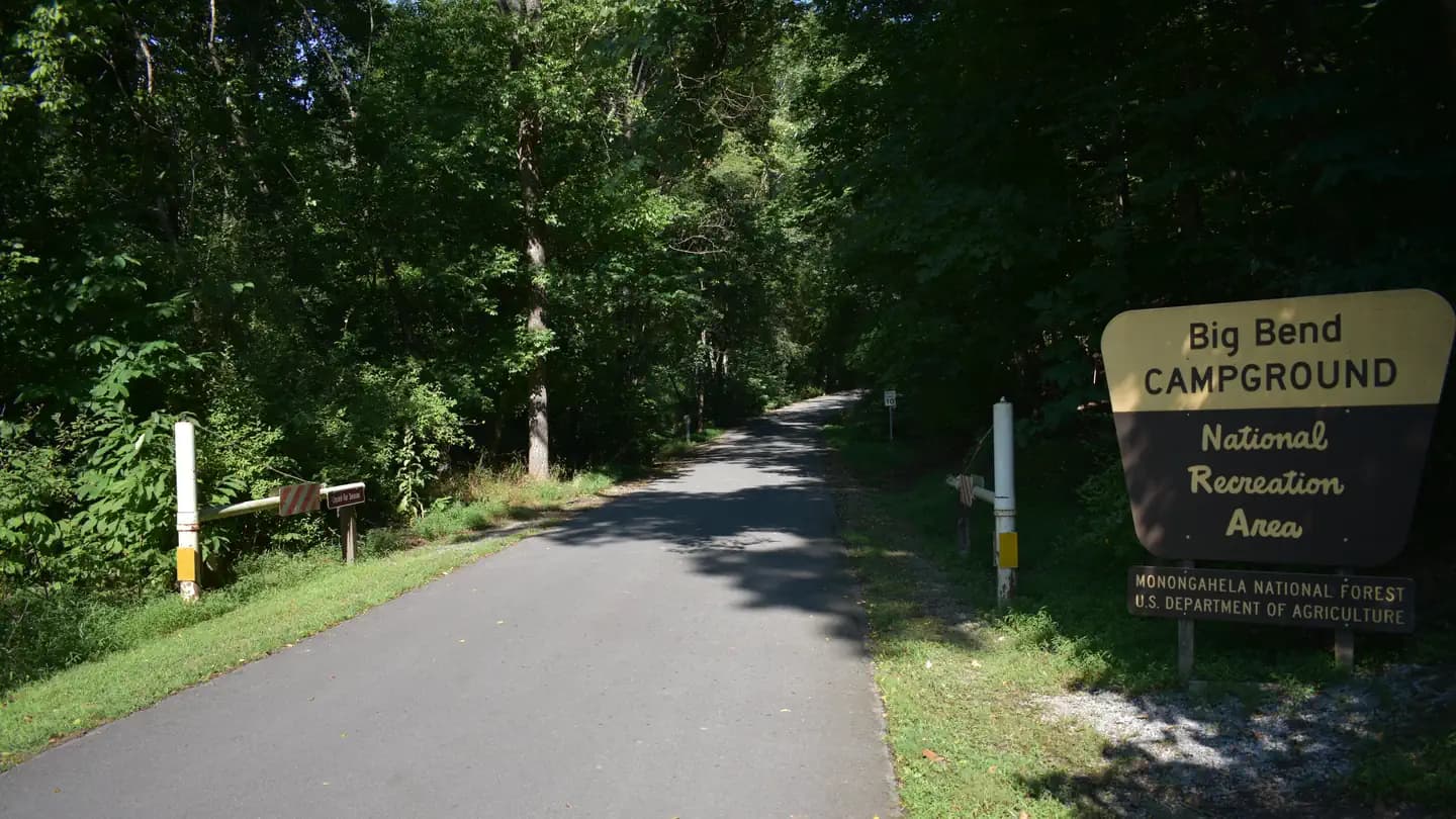 BIG BEND (WV) campground in West Virginia