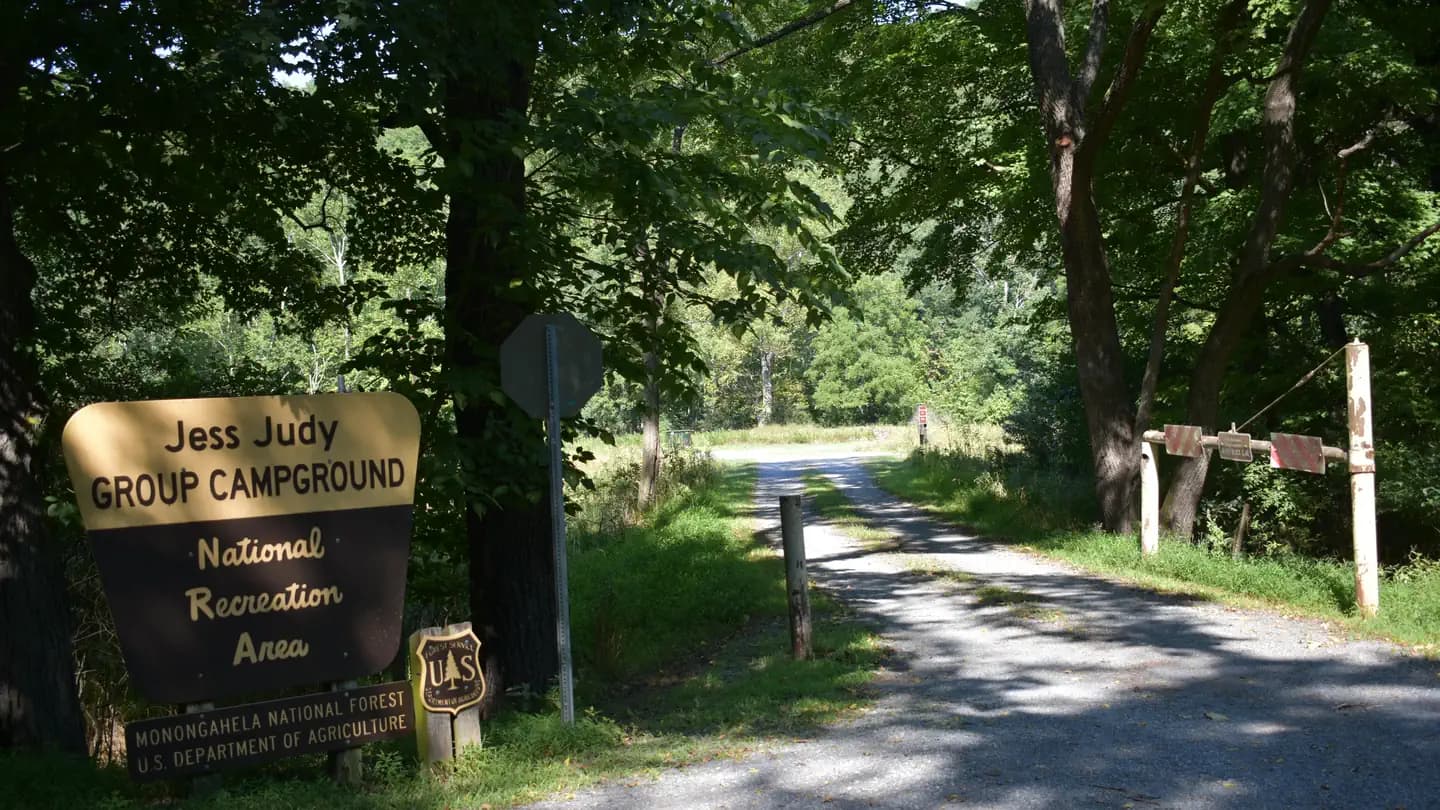 JESS JUDY campground in West Virginia