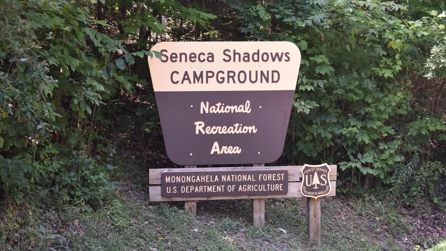 SENECA SHADOWS campground in West Virginia
