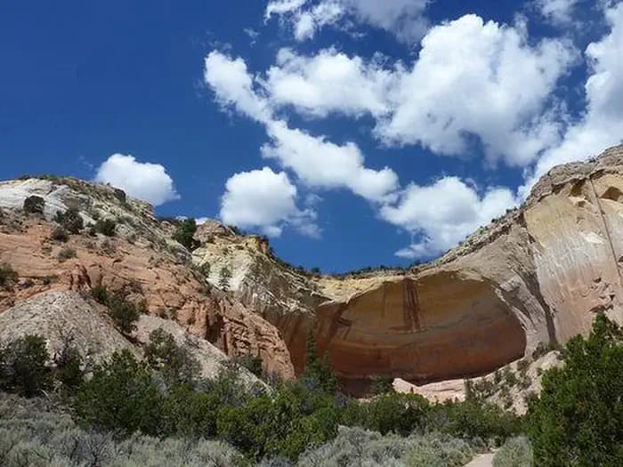 Echo Amphitheater campground in US