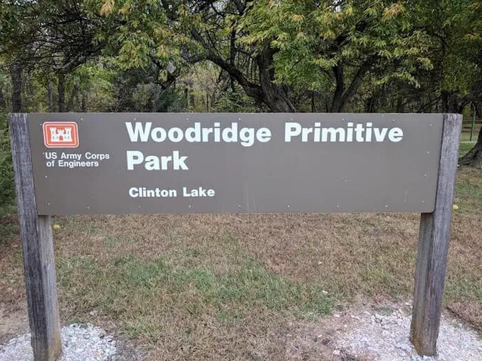 Woodridge Park campground in Kansas