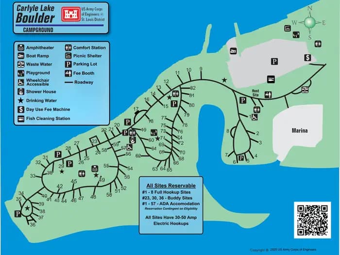 Boulder Campground campground in Illinois