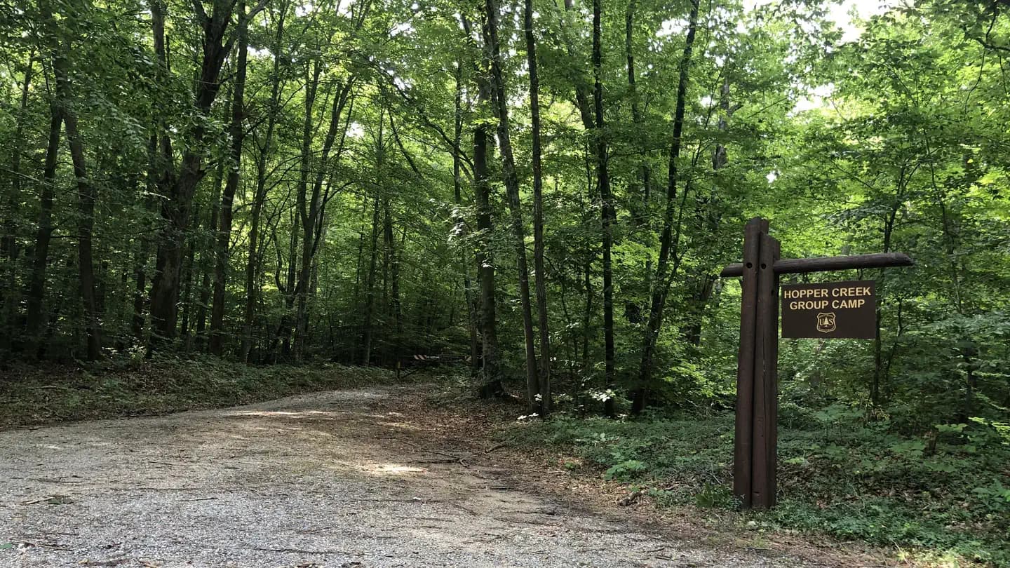 HOPPER CREEK GROUP CAMP campground in Virginia