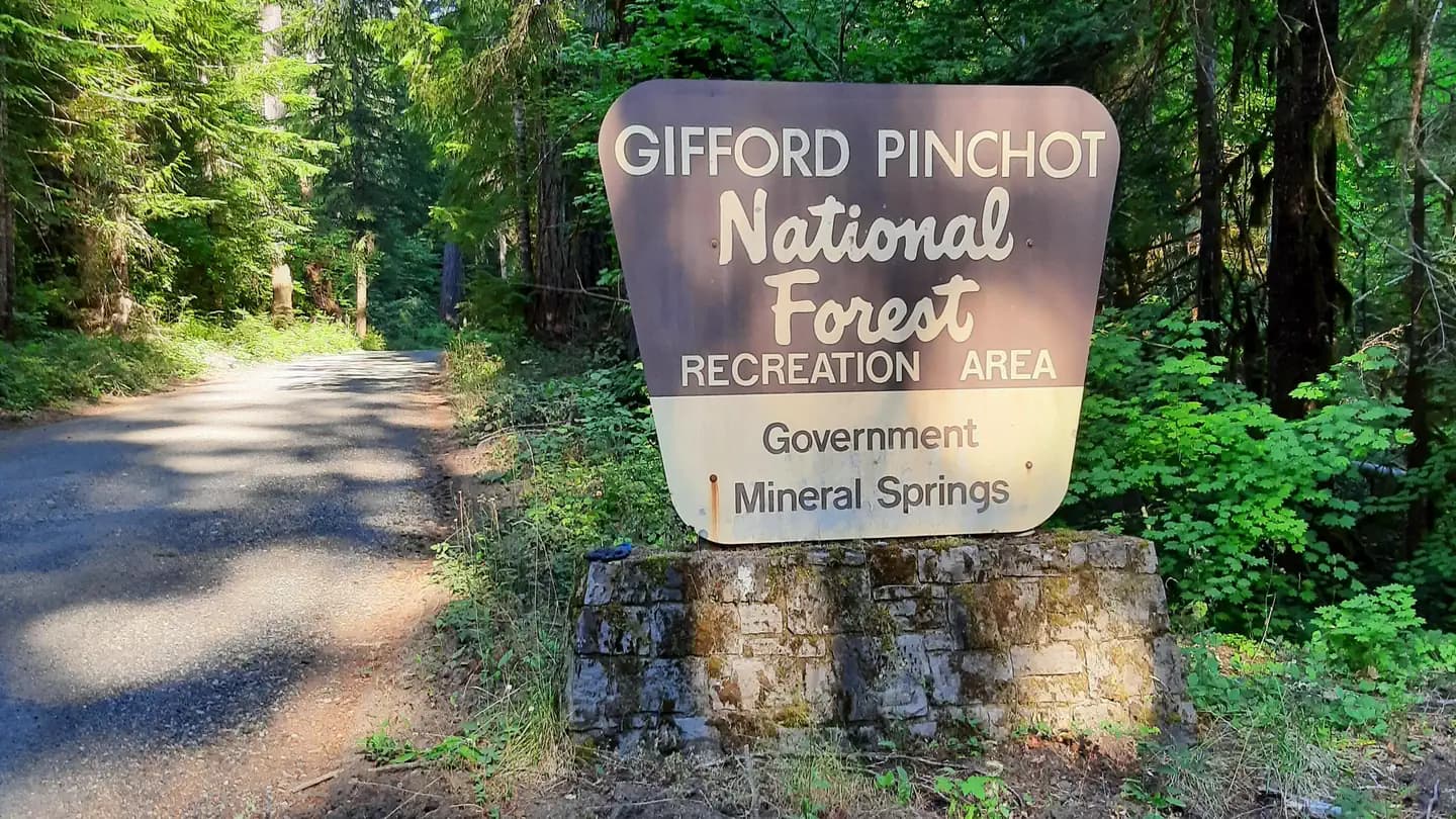 Government Mineral Springs Campground in Washington