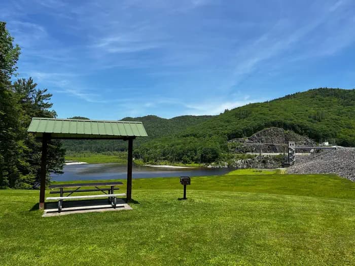 Townshend Lake Recreation Area campground in Vermont