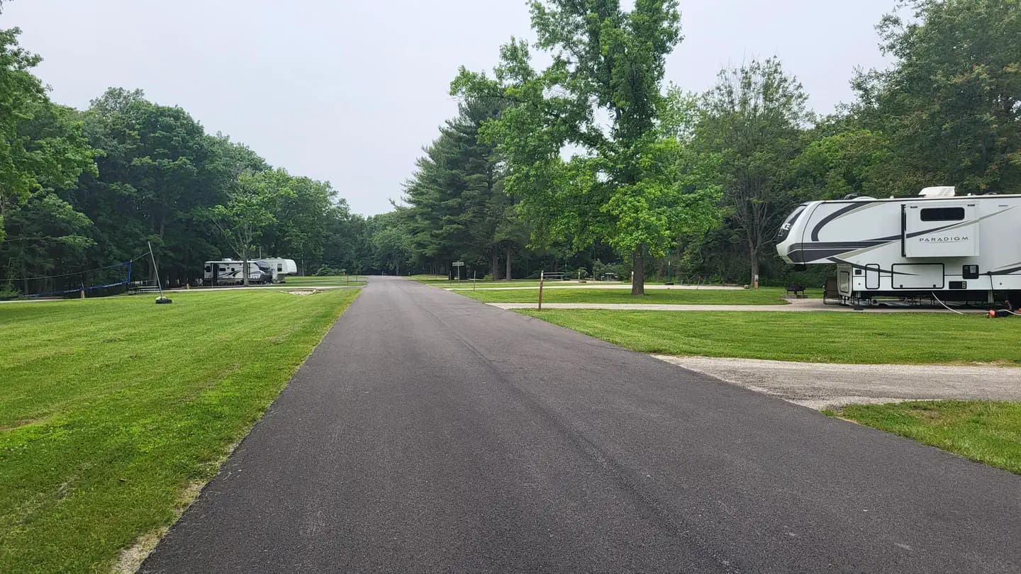 LONE POINT campground in Illinois