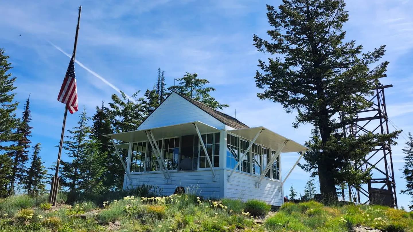 Spyglass Ground House campground in Idaho