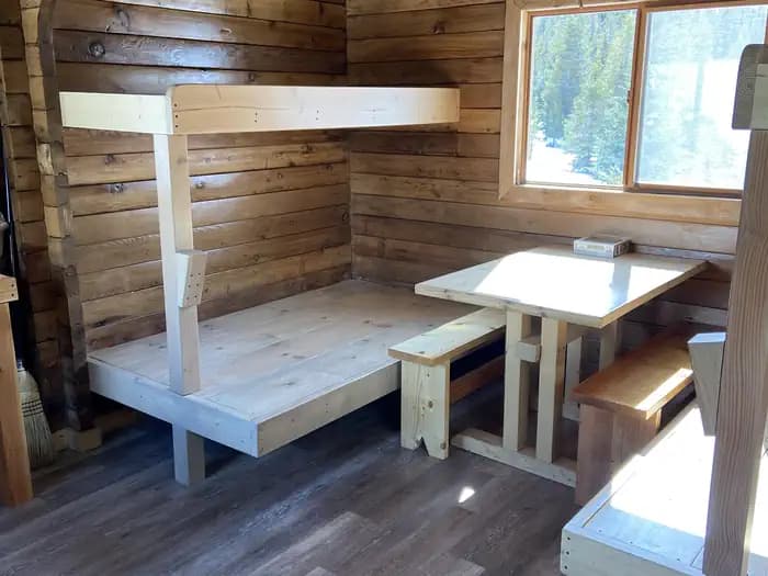 CRESCENT SADDLE CABIN campground in Alaska