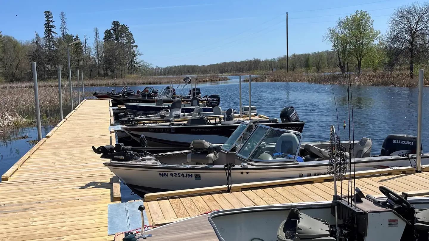 SANDY LAKE campground in Minnesota