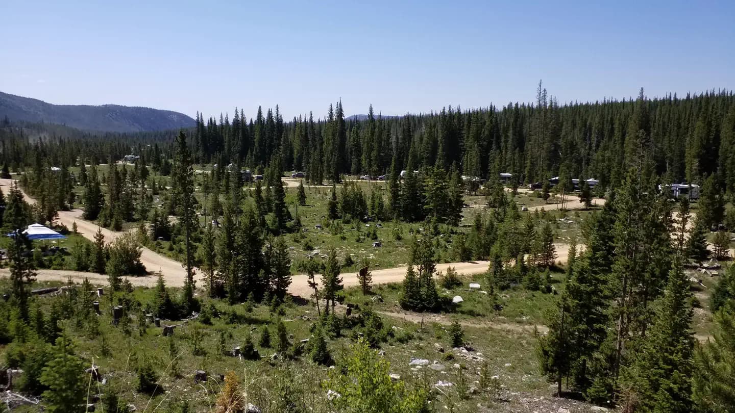 NORTH FORK (WY) campground in Wyoming