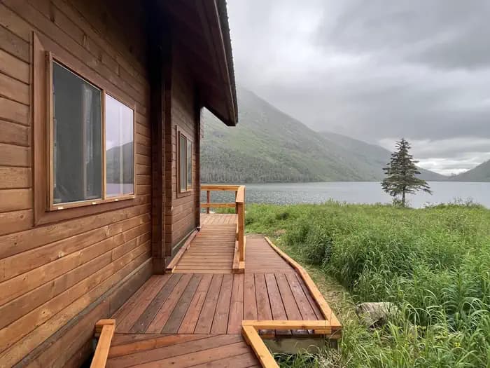 TROUT LAKE CABIN campground in Alaska