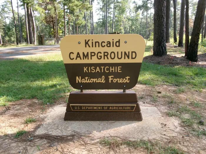 Kincaid Lake Campground in Louisiana