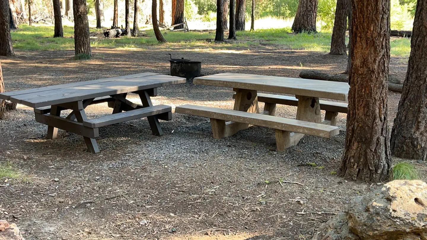 Falls Campground (Malheur National Forest) in Oregon