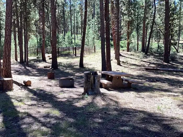 Joaquin Miller Horse Camp in Oregon