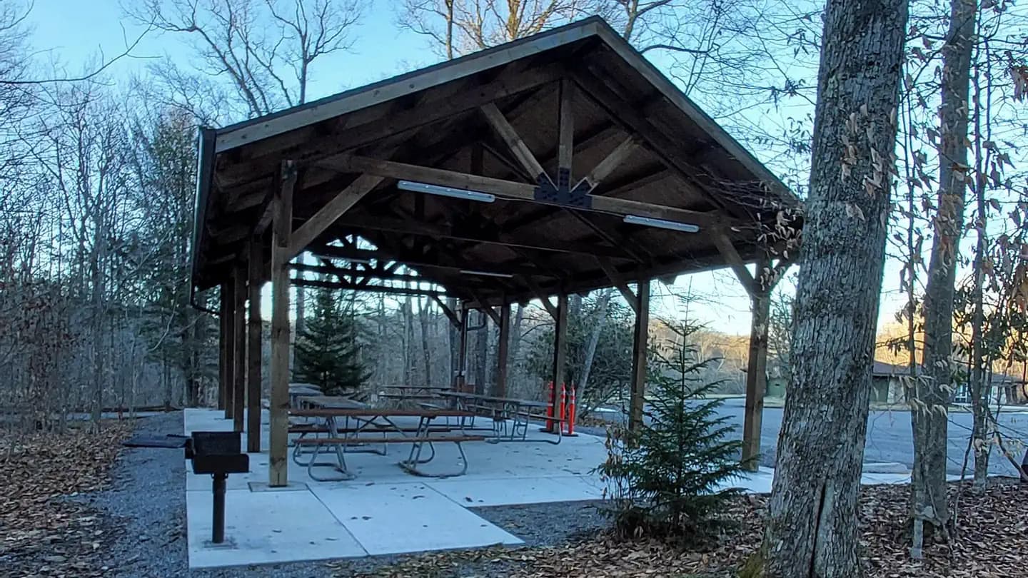 Cranberry Mountain Nature Center Group Picnic Shelter in West Virginia