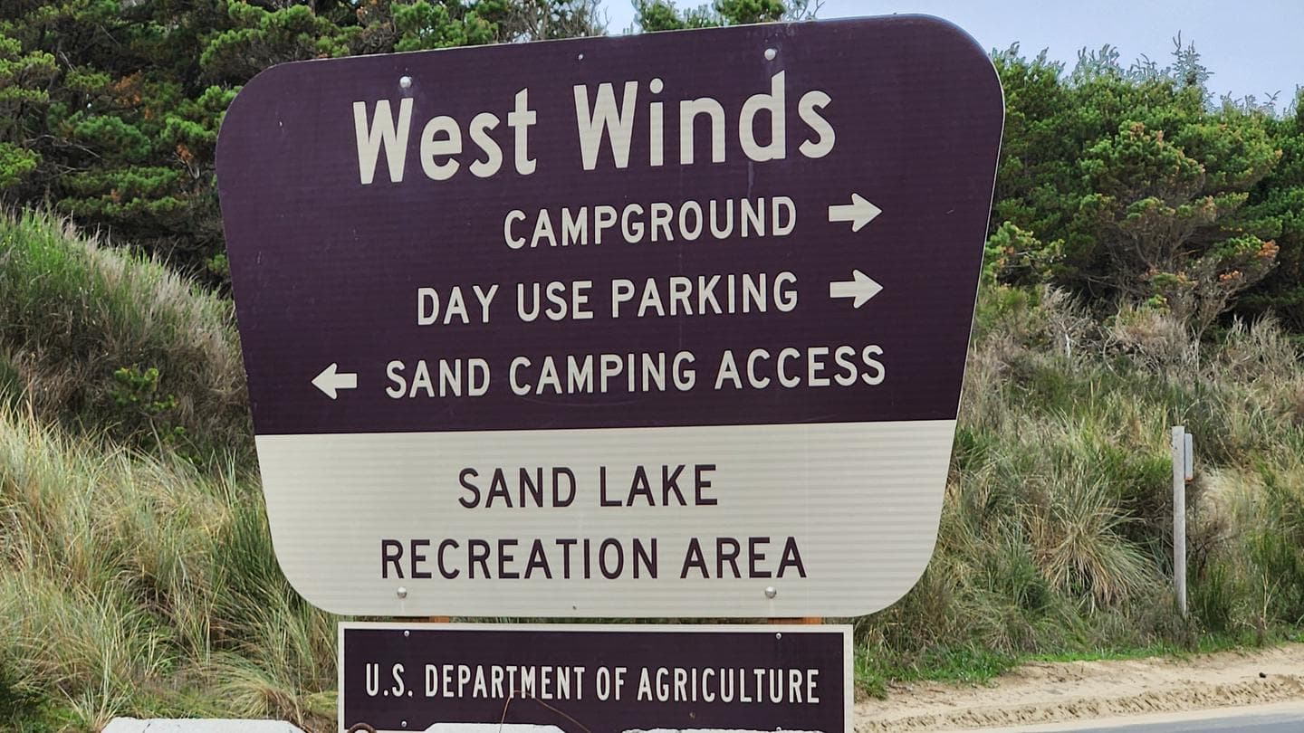 West Winds Campground - Sand Lake Recreation Area in Oregon