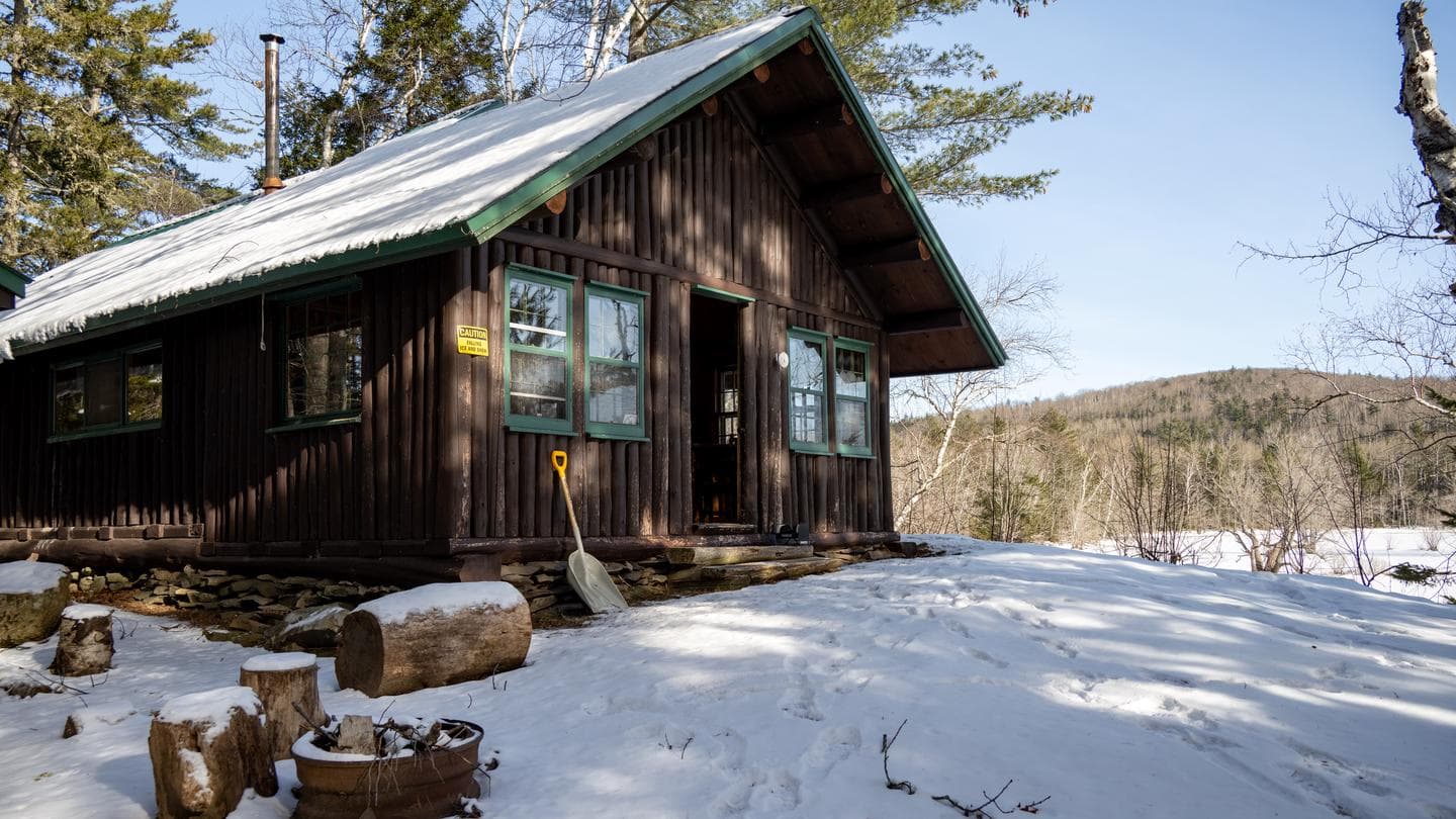 Katahdin Woods and Waters National Monument Huts in Maine
