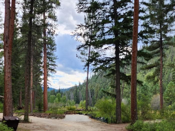 ROMBO campground in Montana