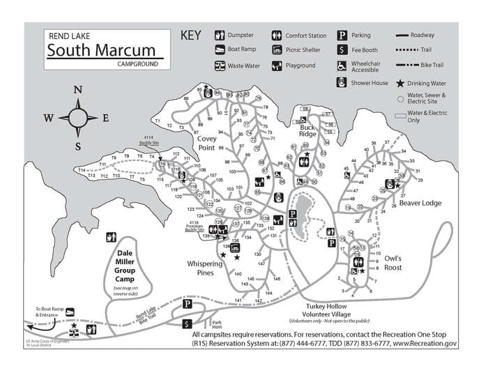 SOUTH MARCUM CAMPGROUND campground in Illinois