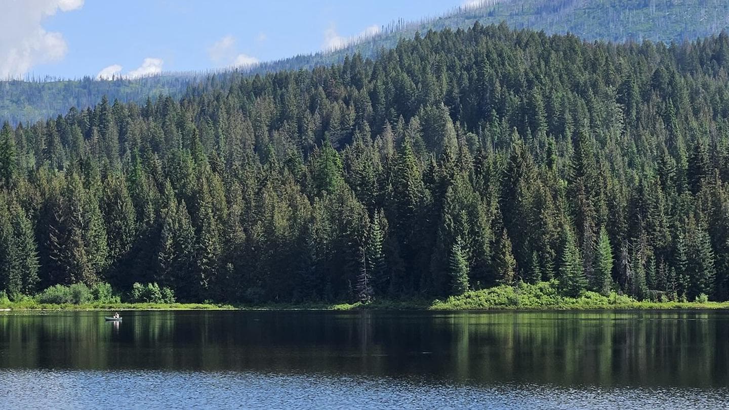 South Skookum Lake campground in Utah