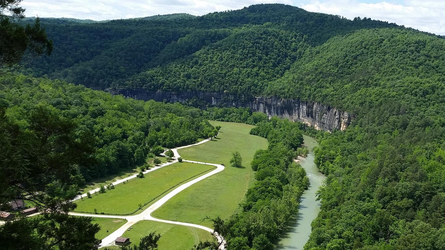 Steel Creek Campground campground in Arkansas