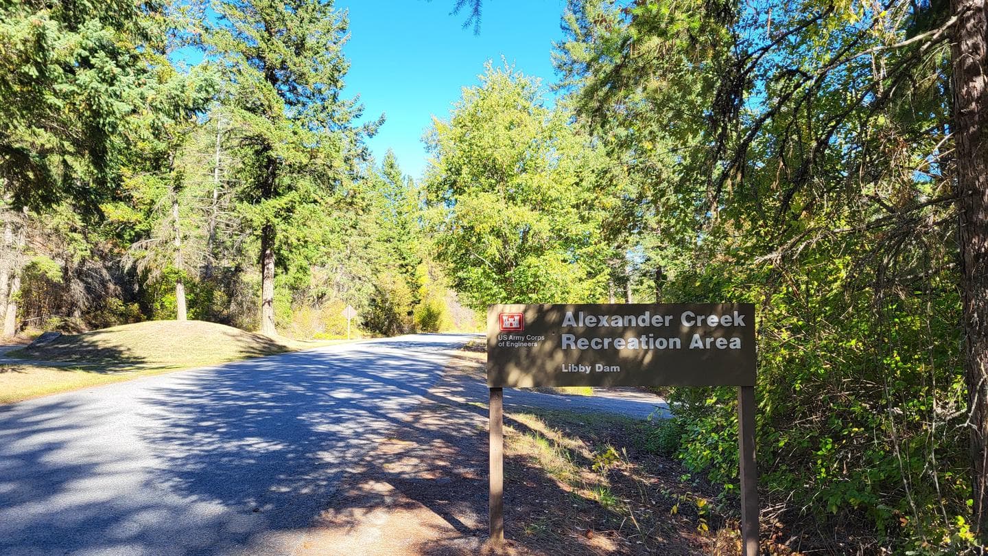 Alexander Creek Campground in Montana