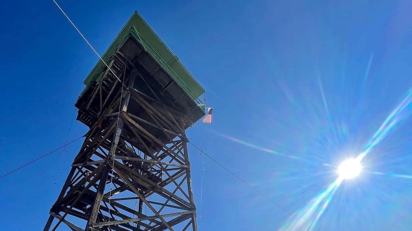 Jersey Jim Fire Tower in Colorado