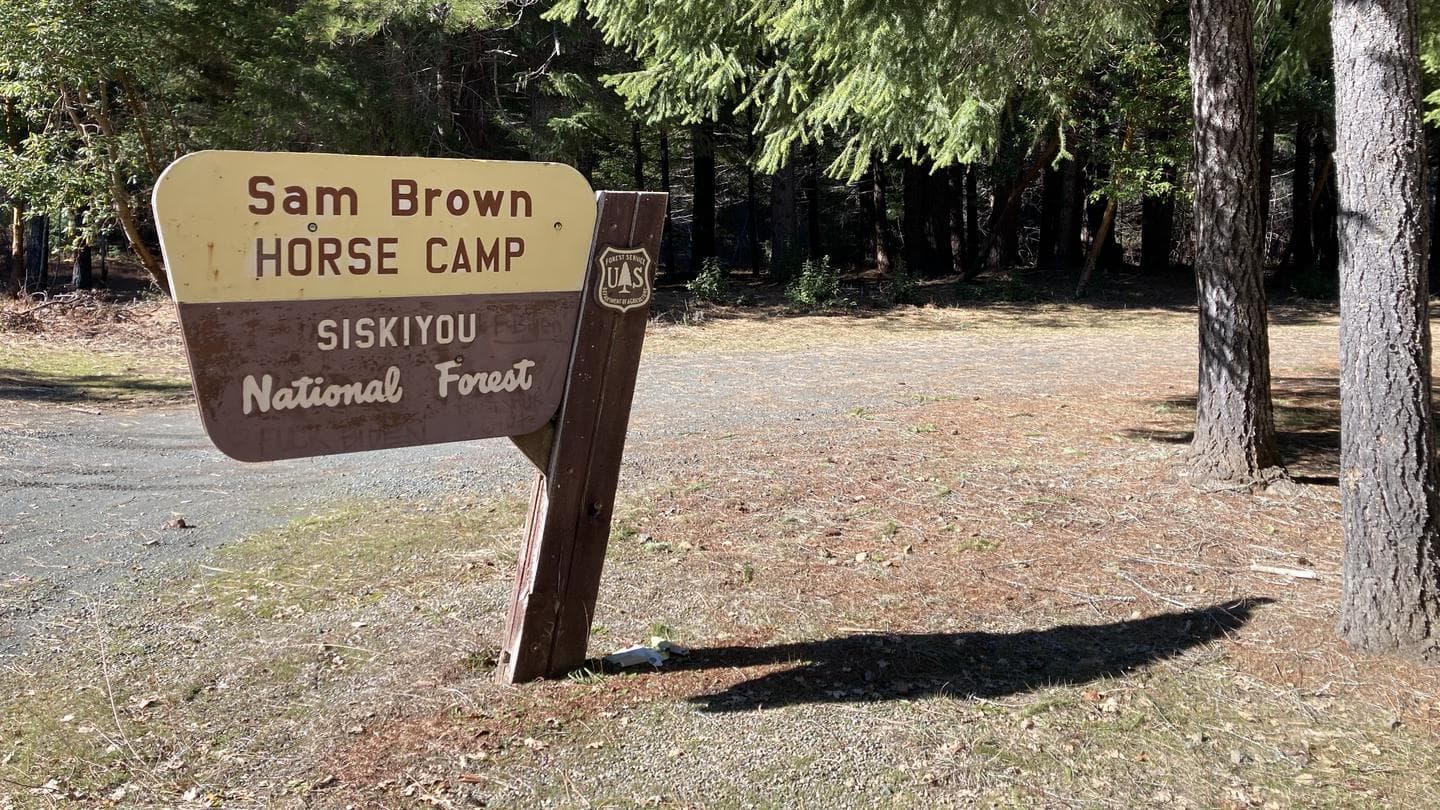 Sam Brown Horse Campground in Oregon