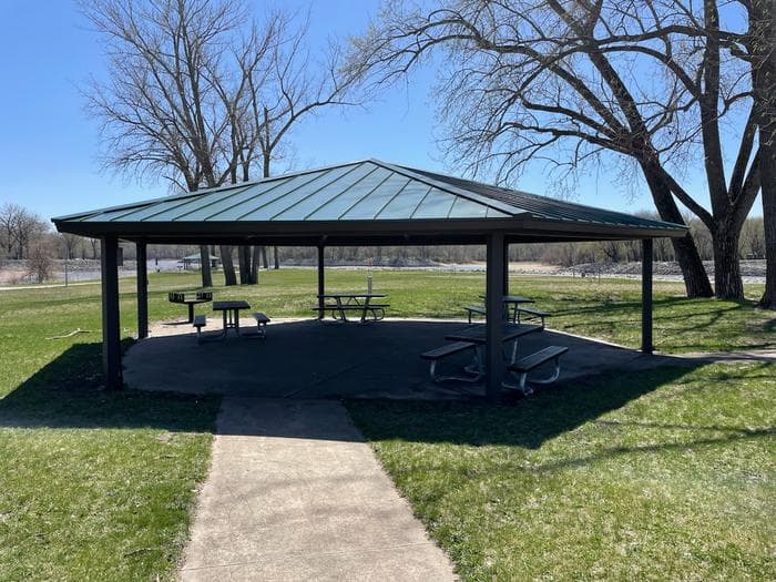 North Tailwater Picnic Shelter in Iowa