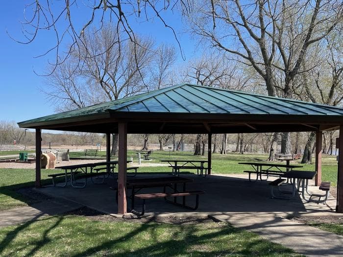 South Tailwater Picnic Shelter in Iowa