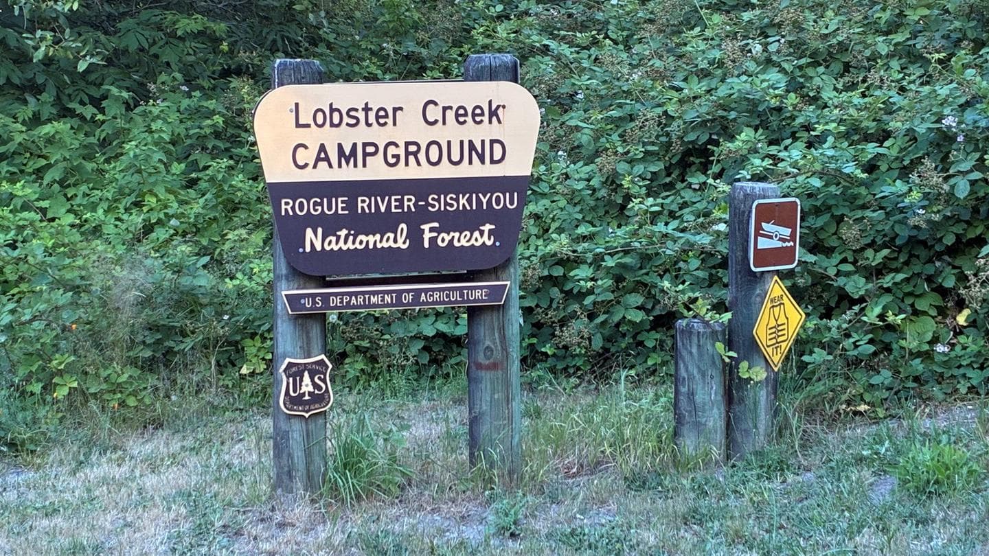 Lobster Creek Campground in Oregon